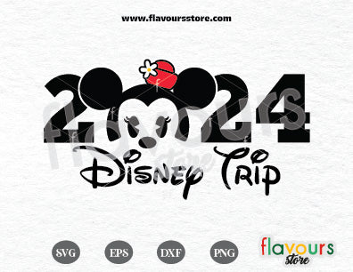 2024 Disney Trip, Baby Minnie Svg Cut File – Flavoursstore