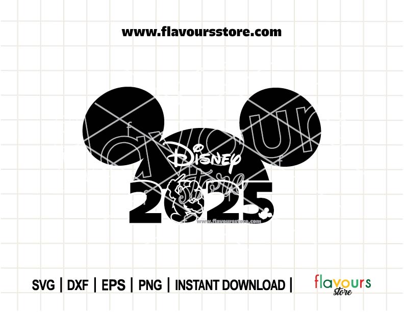 2025 Disney Mickey Magic SVG Cut File