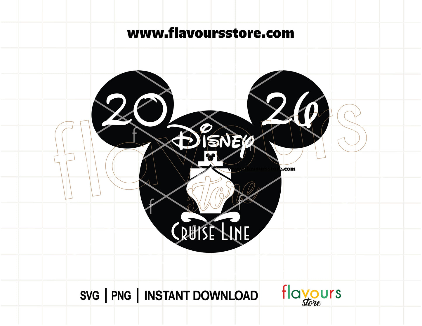Disney Cruise Line 2026 SVG for family vacation matching cruise shirts for Cricut