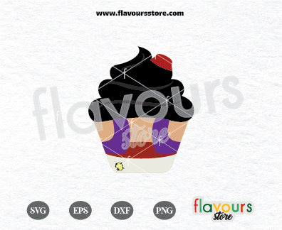 Aladdin Cupcake, Disney Cupcakes, SVG Cut Files Cricut