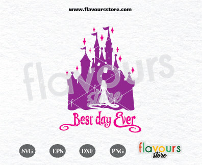 Best Day Ever Svg, Rapunzel, Tangled Castle svg, Princess SVG, Cut Files For Cricut Silhouette