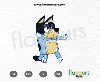 Dad Bluey Svg, Bluey Svg, Cartoon Svg, Cricut Svg