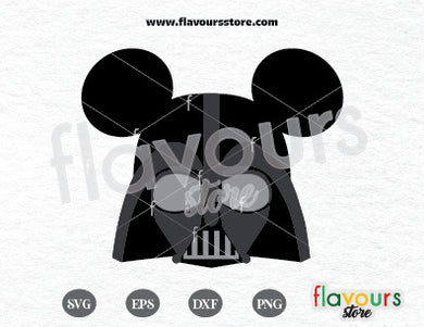 Darth Vader Ears, Star Wars SVG Cut Files