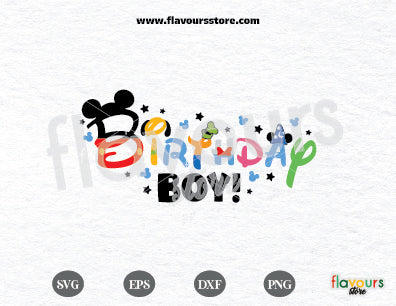 Birthday Boy Svg, Best Birthday Ever Svg, Mouse Ears PNG, Magical Birthday cut file, Mouse ears Svg, Cricut Silhouette, Png Sublimation