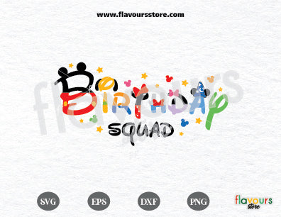 Birthday Squad Svg, Best Birthday Ever Svg, Mouse Ears PNG, Magical Birthday cut file, Mouse ears Svg, Cricut Silhouette, Png Sublimation
