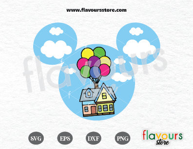 Disney Up Ears SVG Cut File