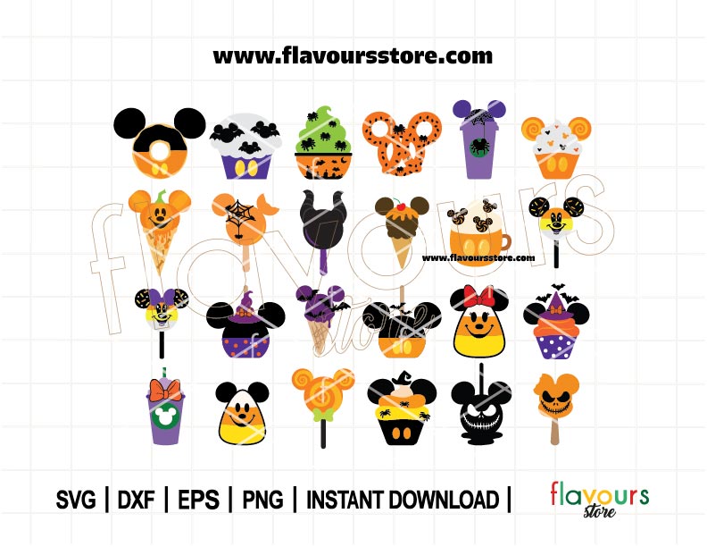Halloween Snack Treat Bundle Svg, Treat Snack SVG, Halloween Quote SVG, Funny Quote Svg, Tshirt Design Svg, Cut File For Cricut