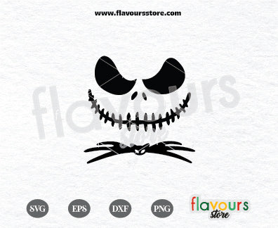 Jack Skellington, Nightmare Before Christmas Clipart, SVG Cut File Cricut