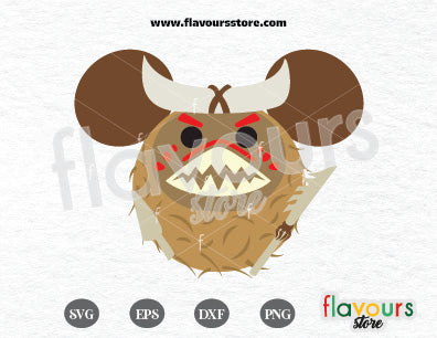 Kakamora Mickey Ears, Moana SVG Cut File