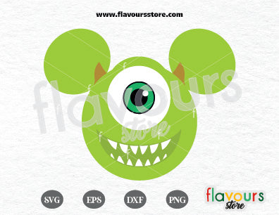 mike kozlowski monsters inc Mike Wazowski Ears, Monsters Inc SVG Cut File – FlavoursStore