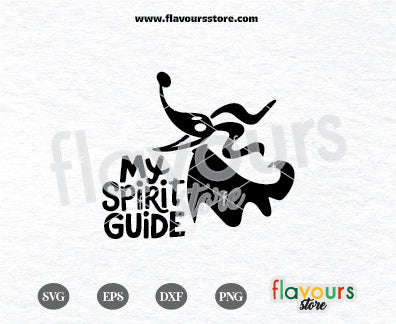 My Spirit Guide, Zero Ghost Dog, Nightmare Before Christmas, SVG Cut File Cricut