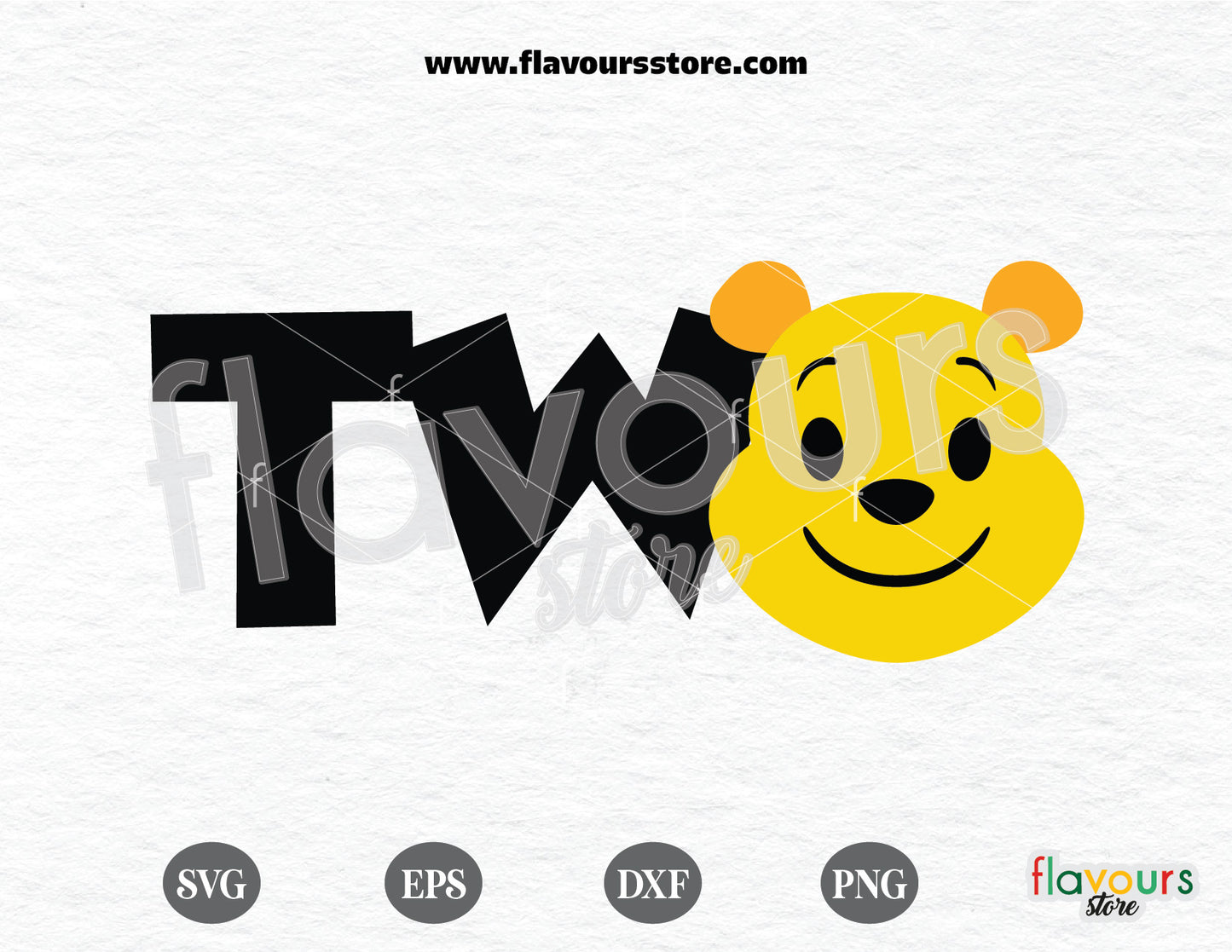 2nd Birthday Winnie The Pooh Svg Cut File