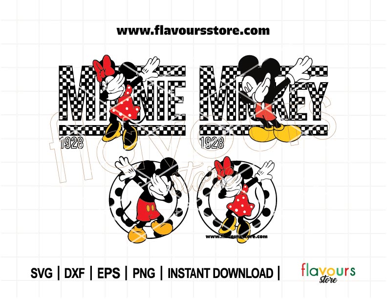 Checkered Mouse SVG Bundle, Mouse and Friends, Checkered Mouse dab, Funny Png, Mouse Dabbing, Cut Files for Cricut, Perfect for your Crafts