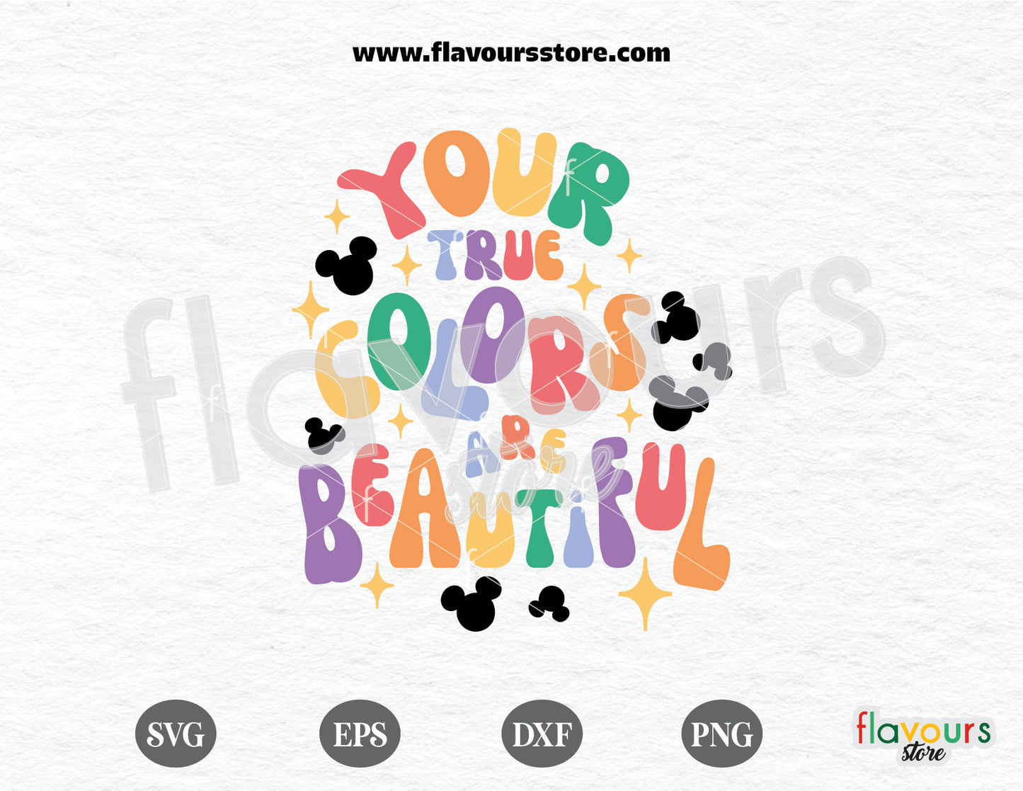 Your True Colors are Beautiful Svg, Pride Month SVG Cut File, Pride svg free, LGTB Pride SVG, Disney svg free, Disney svgs free - FREEBIE