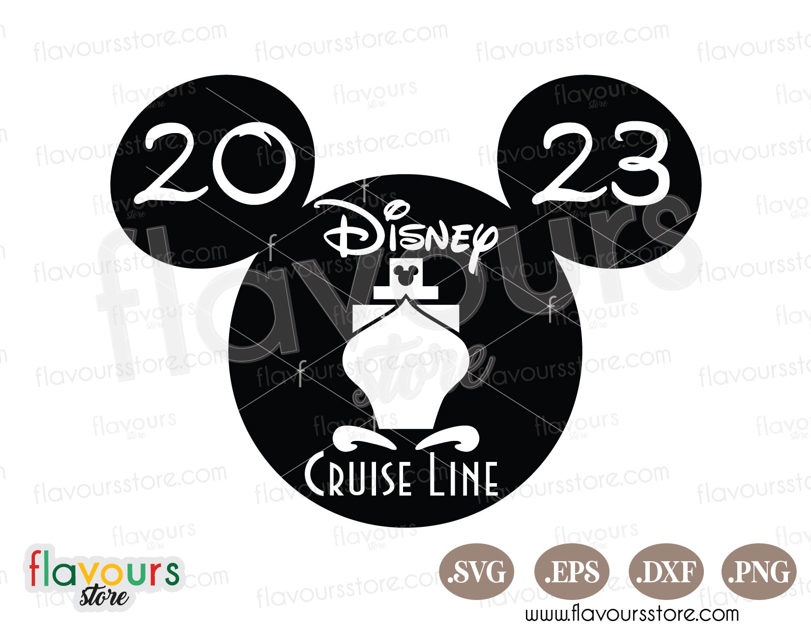 2023 Mickey Mouse Disney Cruise Svg, Mickey Captain Svg