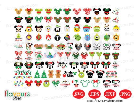 Christmas Disney Mega Bundle SVG