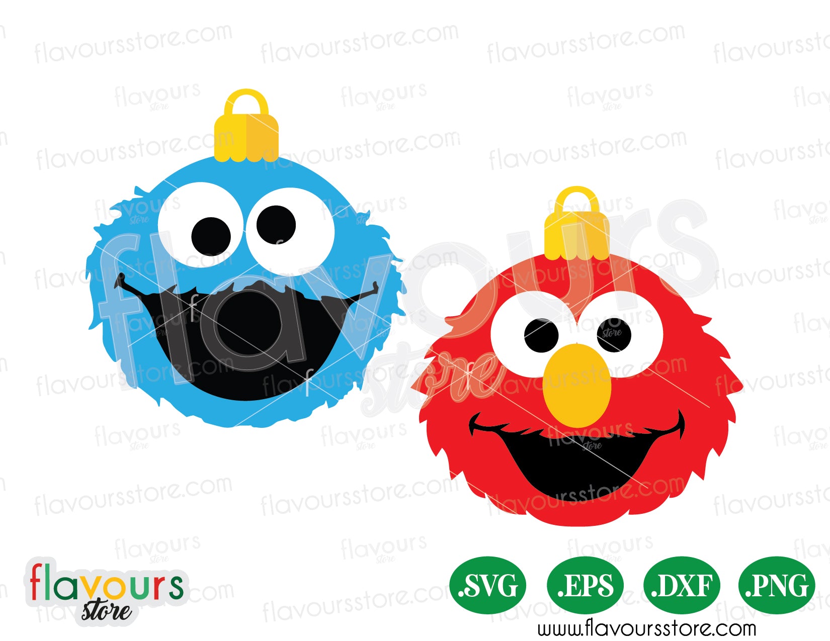 Elmo And Cookie Monster SVG, Elmo SVG, Cookie Monster SVG, The