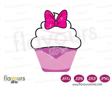 Daisy Cupcake, Disney Cupcakes SVG Cut File