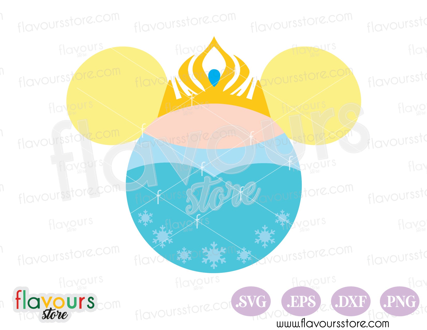 Elsa Ears, Disney Princess Svg Cut File – FlavoursStore