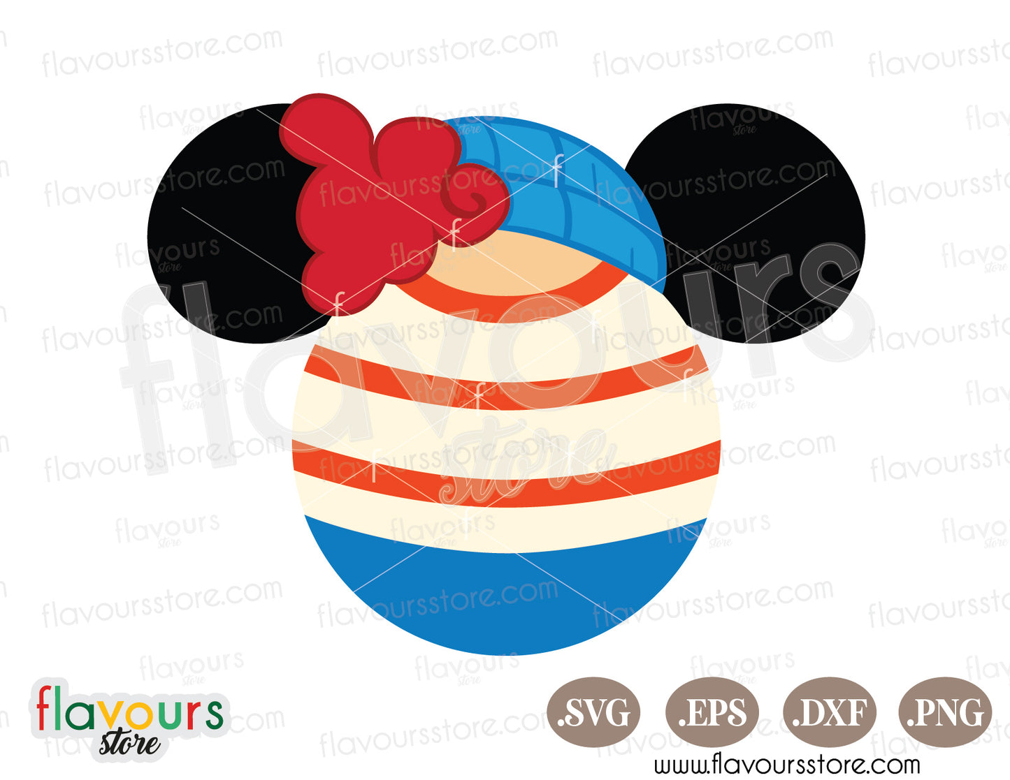 Giulia Marcovaldo Disney Ears, Disney Luca SVG Cut File