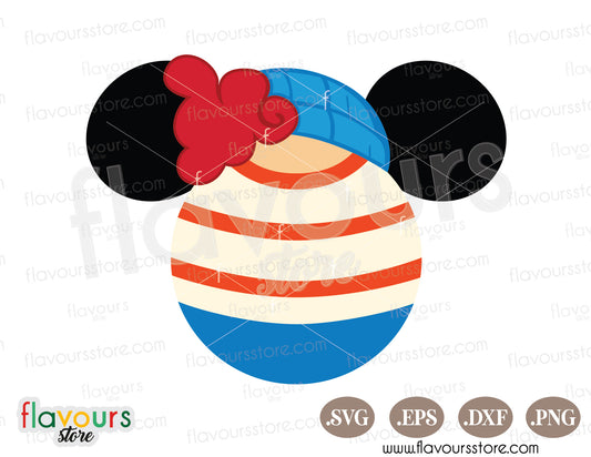 Giulia Marcovaldo Disney Ears, Disney Luca SVG Cut File