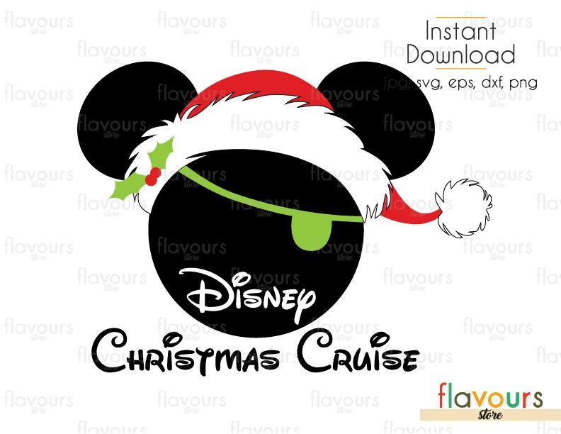 Disney Christmas Cruise - Mickey Pirate - SVG Cut File – FlavoursStore