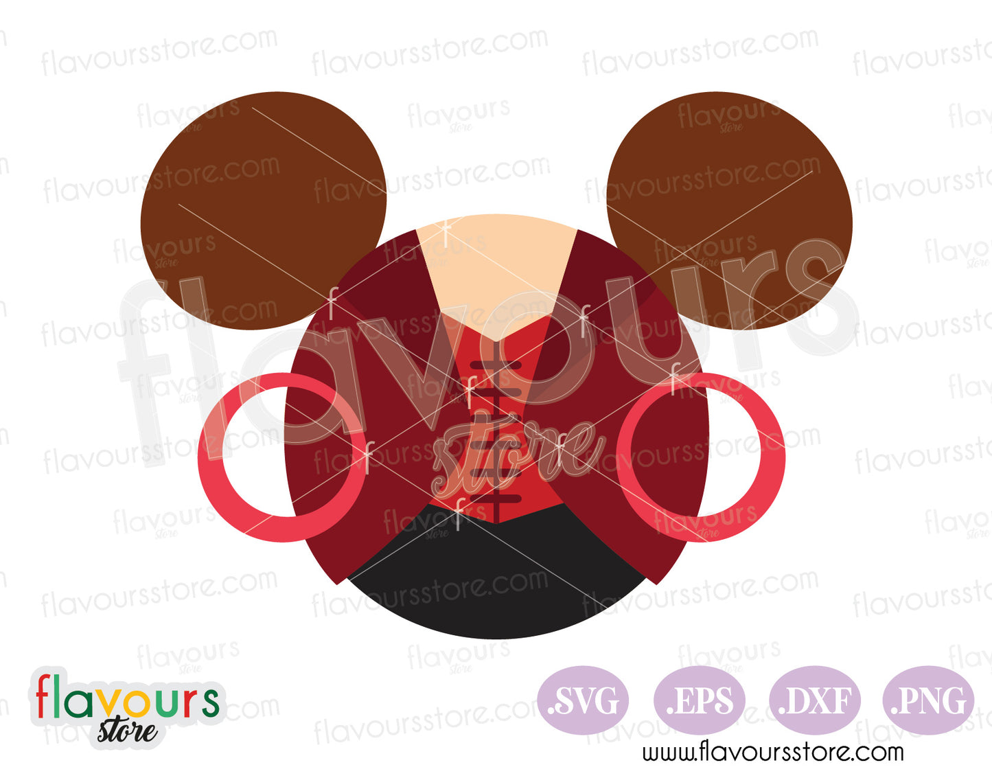 Scarlet Witch Ears SVG