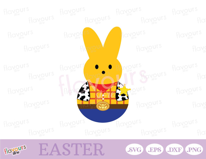 Woody Peep, Easter Peeps - SVG Cut Files - FlavoursStore