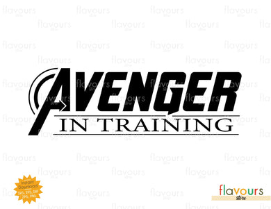 Avengers in Training - SVG Cut File - FlavoursStore
