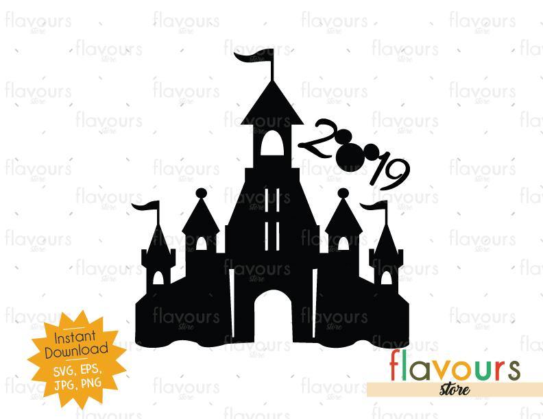 Disney Castle 2019 - Instant Download - SVG Cut File - FlavoursStore