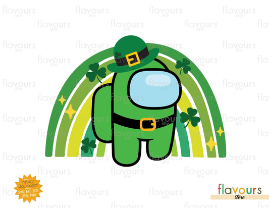Irish Rainbow Among us - SVG Cut File - FlavoursStore