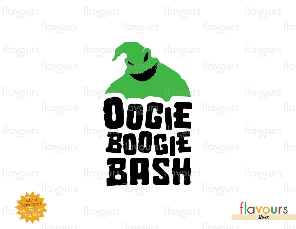 Oogie Boogie Bash SVG Cut Files FlavoursStore