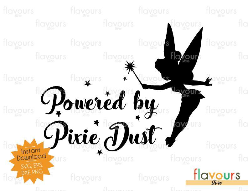tinkerbell pixie dust flying