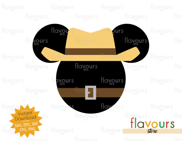 Mickey Ears Safari Hat - Animal Kingdom - SVG File - FlavoursStore
