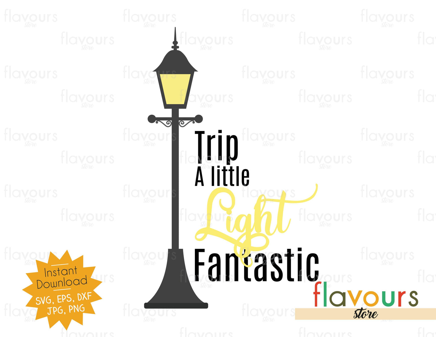 Trip A Little Light Fantastic - Mary Poppins - SVG Cut File - FlavoursStore