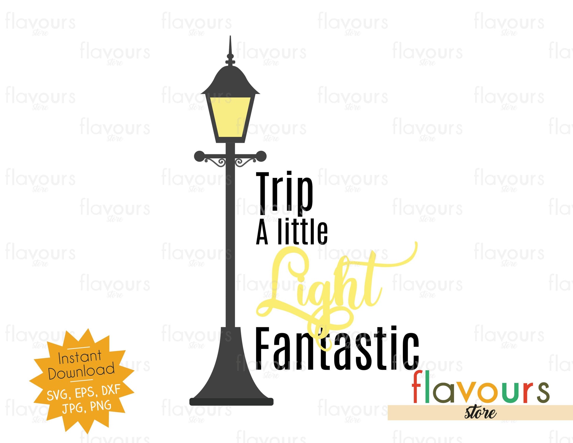 Trip A Little Light Fantastic - Mary Poppins - SVG Cut File - FlavoursStore