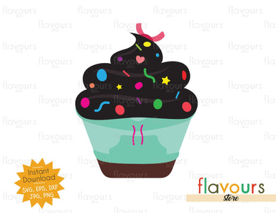 Vanellope - Cupcake - SVG Cut File - FlavoursStore