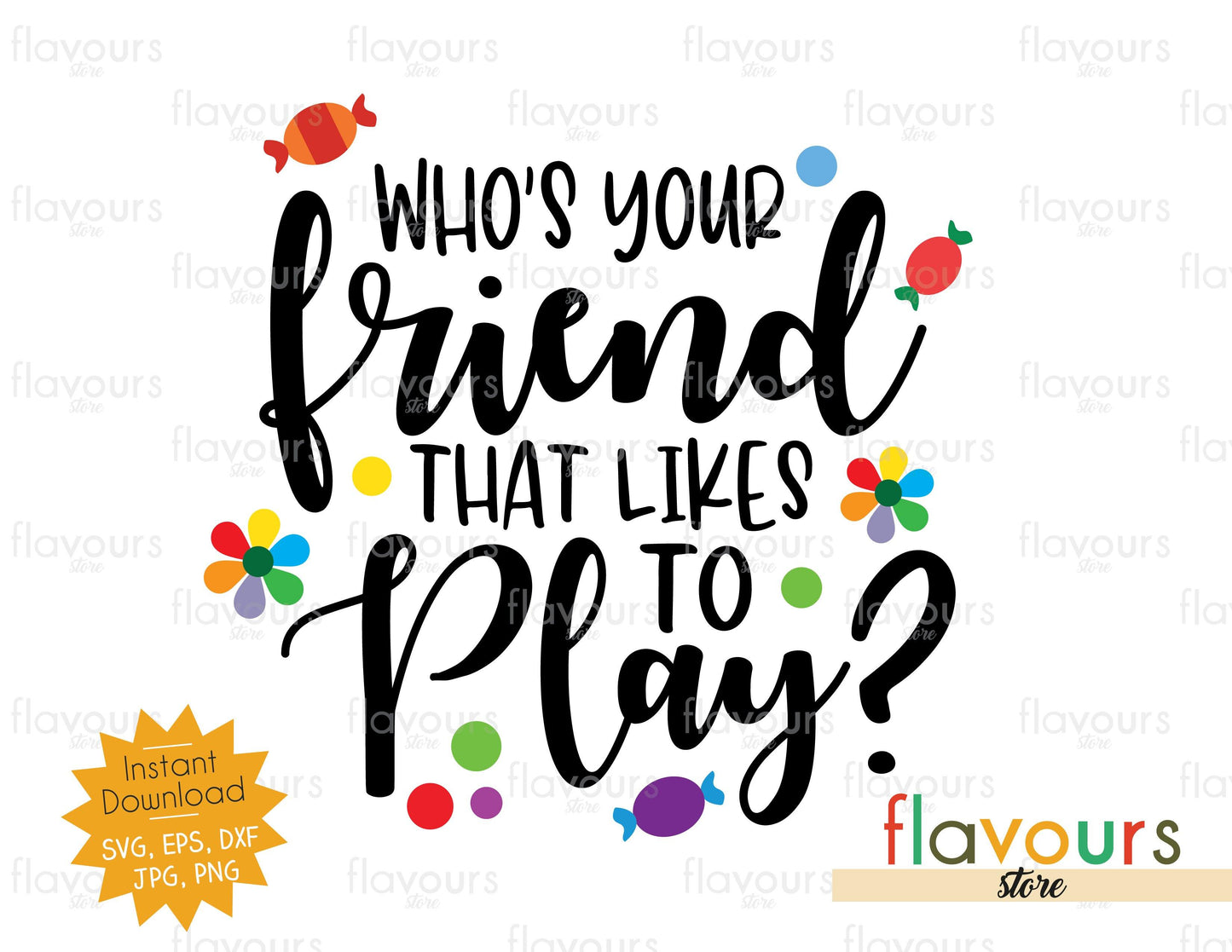 Who's Your Friend That Likes To Play? - Inside Out - SVG Cut File - FlavoursStore