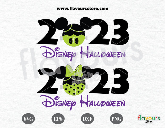 Disney Halloween - Frankenstein Ears - SVG Cut File