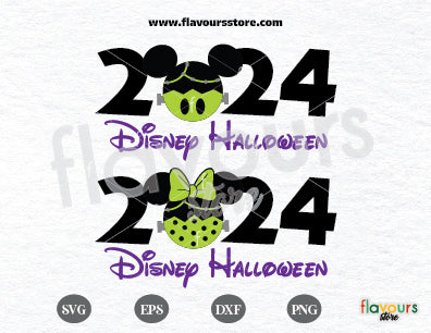 Disney Halloween, Frankenstein Ears, SVG Cut File Cricut