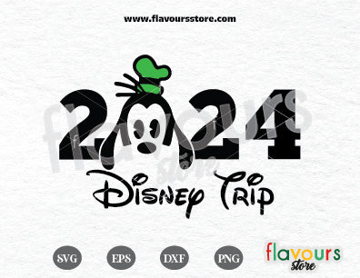 2024 Disney Trip, Baby Goofy SVG Cut Files