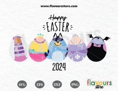 Happy Easter, Disney Junior Inspired SVG Cut Files