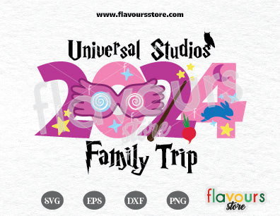 204 Luna Lovegood, Family Trip Universal SVG Cut File