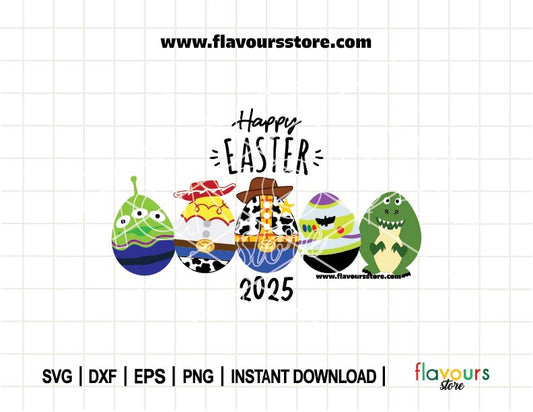 Happy Easter, Toy Story Easter Egg SVG Cut File