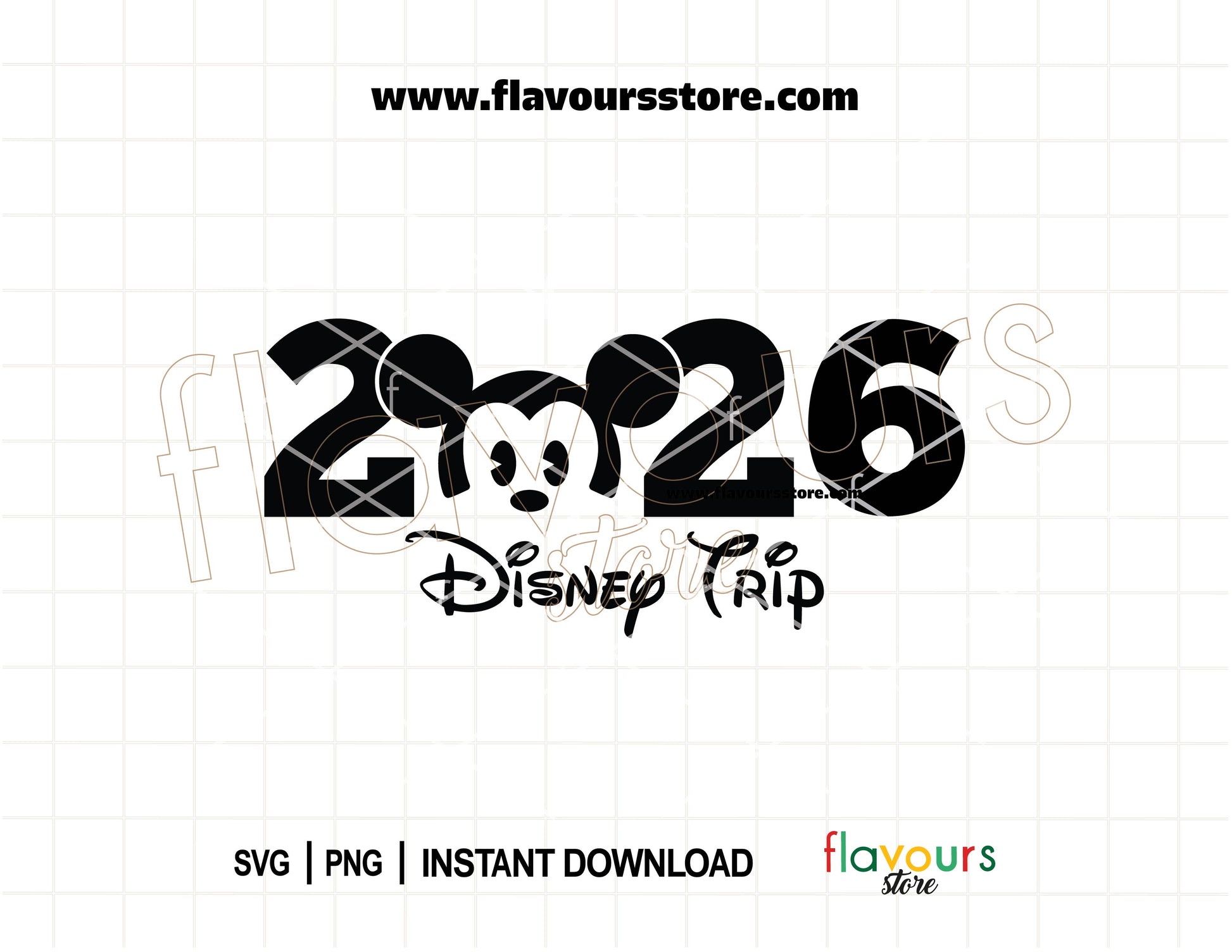 2026 Baby Mickey Face SVG for Disney trip matching family shirts and toddler outfits Cricut design