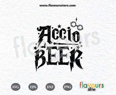 Accio Beer, Wizard Svg, Magic Svg, Svg for Cricut