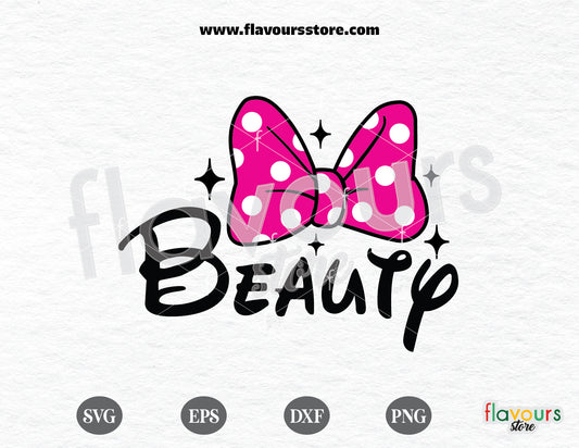 Beauty svg, Minnie Bow svg free, Disney svg free, Disney svgs free - FREEBIE