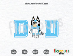 Bluey Dad Svg, You’re Doing Great Svg, Bluey Dad Cartoon Bluey Svg ...