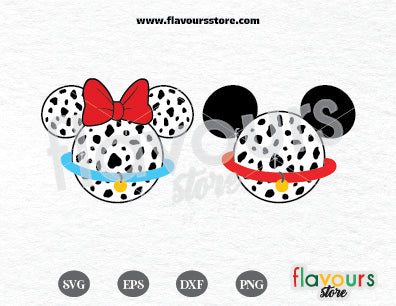 Dalmatians Ears, 101 Dalmatians SVG File