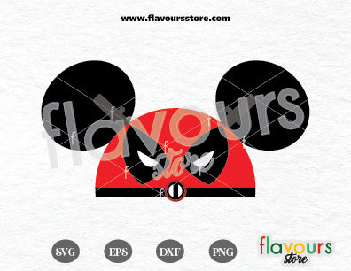 Deadpool Hat Ears SVG Cut Files